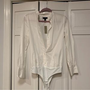 J Crew button down body suit